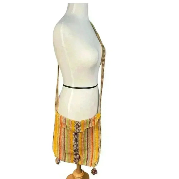 Women's Pinzon Side Crossbody Boho Bag Light Colors - Picture 5 of 10